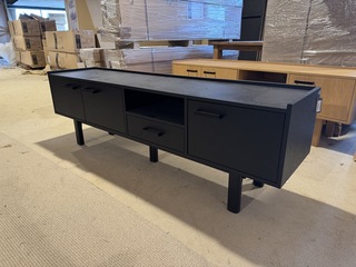 TV-dressoir, Label51, Cali, zwart